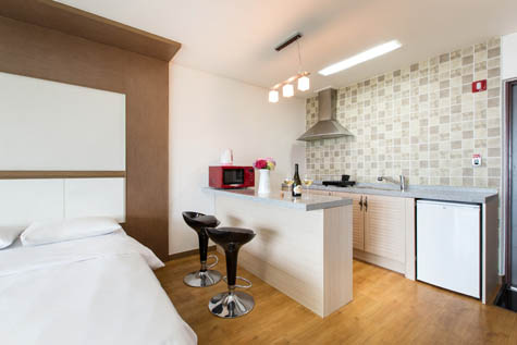 20평 침대2개,원룸-조식불포함