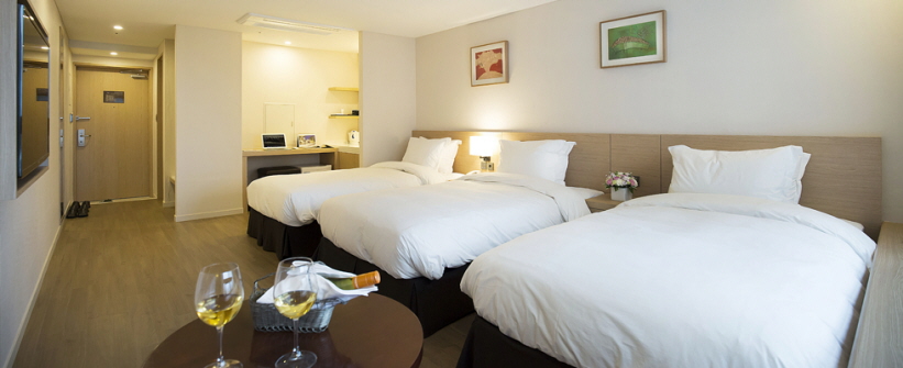 디럭스 트리플(싱글3) 조식불포함